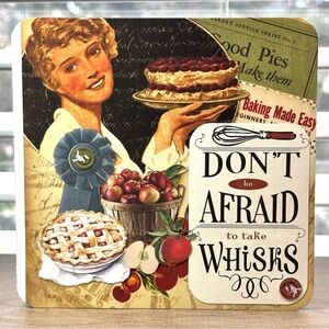 Handmade Inspirational Baking Greeting Card